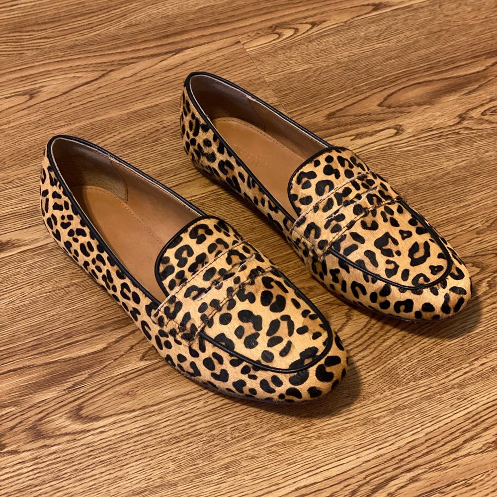 J. Crew leopard flats!